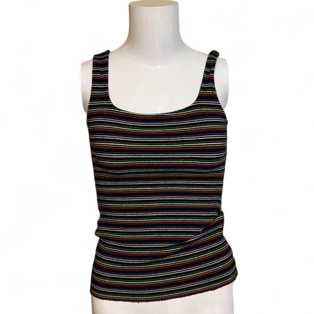 Timing colorful tank top
